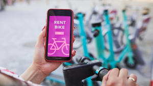 自転車シェアアプリ